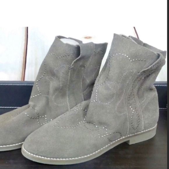 Yellow Box Boots Booties Size 8 Tan Brown … - Picture 9 of 9